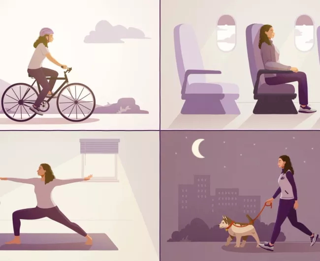 Daily activities grid