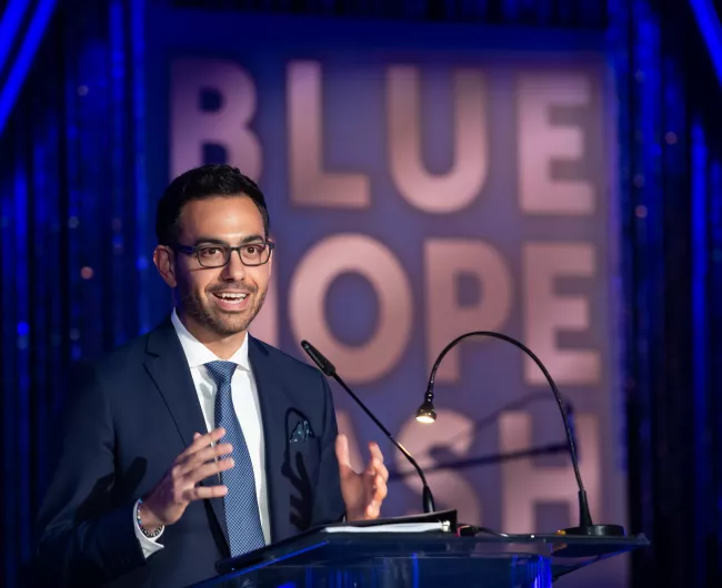 blue hope bash speaker
