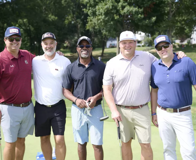 Darius Rucker friends smiling