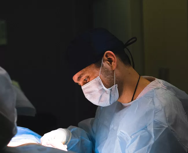 male surgeon